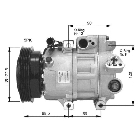 32468G - Compressor, air conditioning 