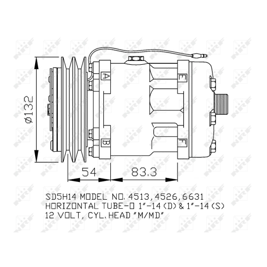 32760 - Kompressor, klimatanläggning 