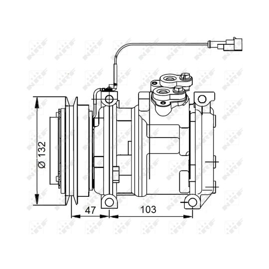 32823 - Kompressori, ilmastointilaite 