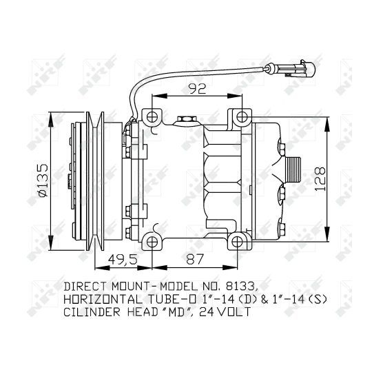 32876 - Kompressor, kliimaseade 