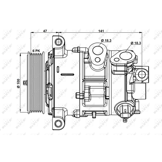 32882 - Compressor, air conditioning 