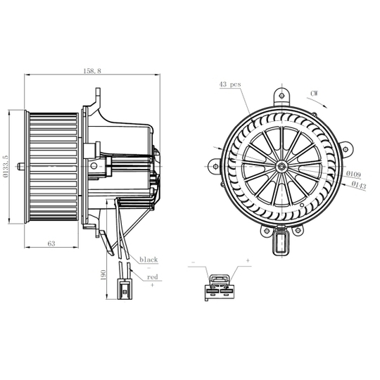 34295 - Interior Blower 