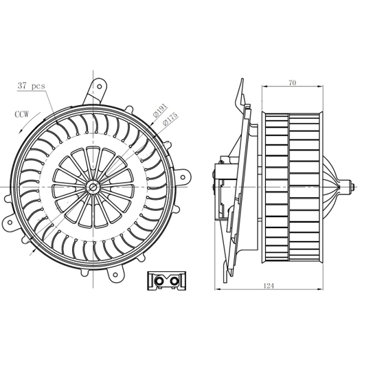 34278 - Interior Blower 