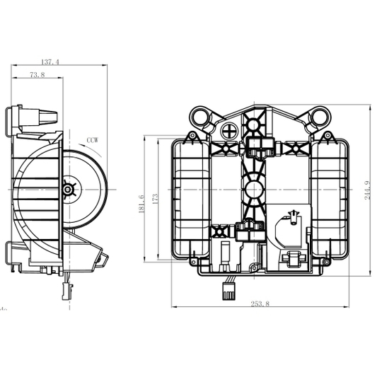 34281 - Interior Blower 