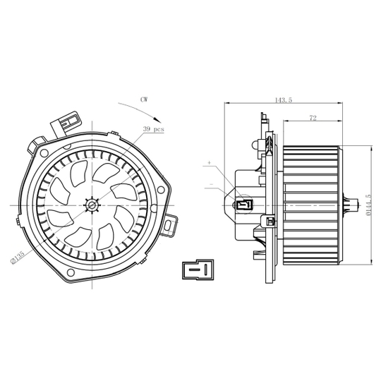 34280 - Interior Blower 