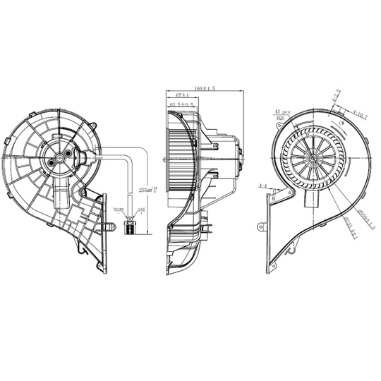 34353 - Interior Blower 