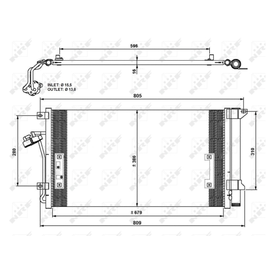 35639 - Kondensor, klimatanläggning 