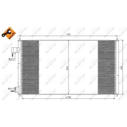 35681 - Condenser, air conditioning 