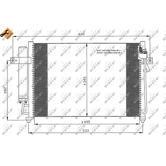 35475 - Condenser, air conditioning 