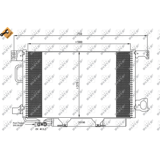 35893 - Condenser, air conditioning 