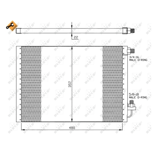 35956 - Condenser, air conditioning 
