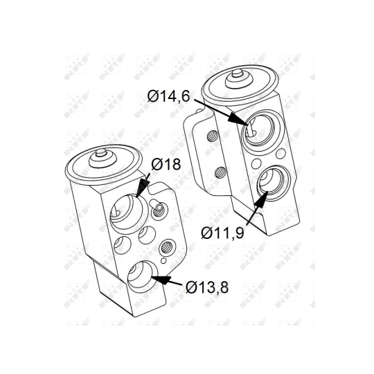 38417 - Expansion Valve, air conditioning 