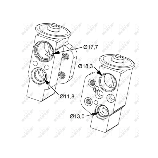 38476 - Expansion Valve, air conditioning 