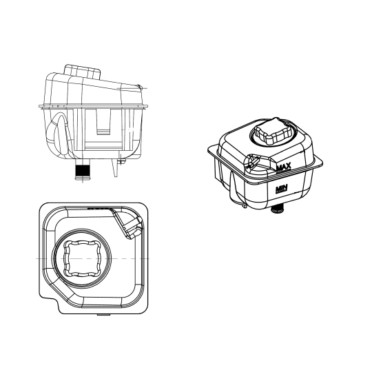 454043 - Expansion Tank, coolant 