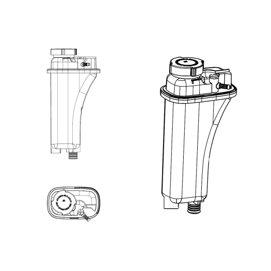 454042 - Expansionskärl, kylvätska 