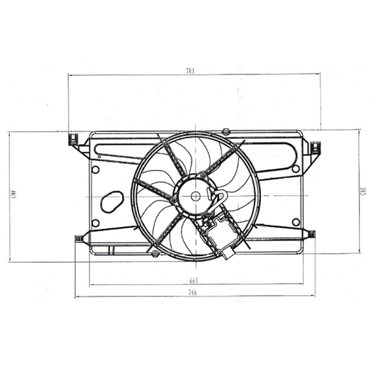 47879 - Ventilaator, mootorijahutus 