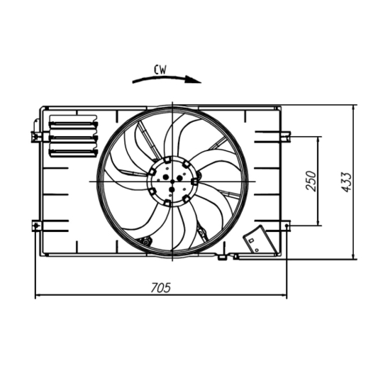 47927 - Fan, radiator 