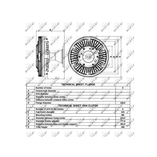 49015 - Sidur, radiaatoriventilaator 