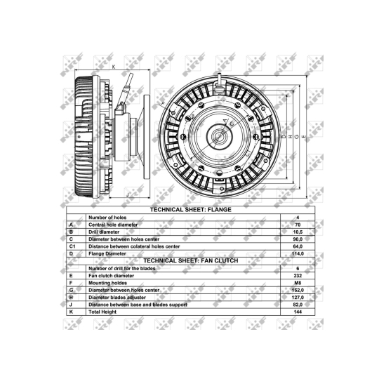 49005 - Sidur, radiaatoriventilaator 