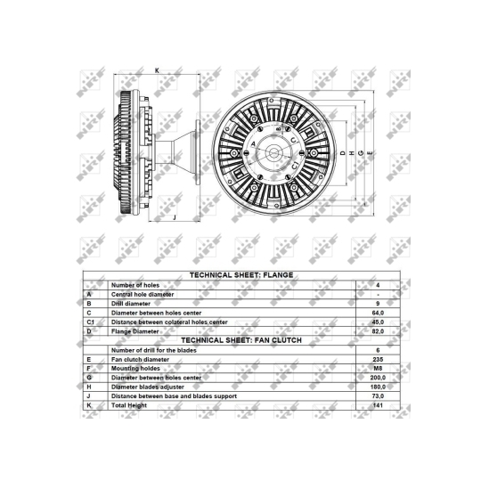 49114 - Clutch, radiator fan 