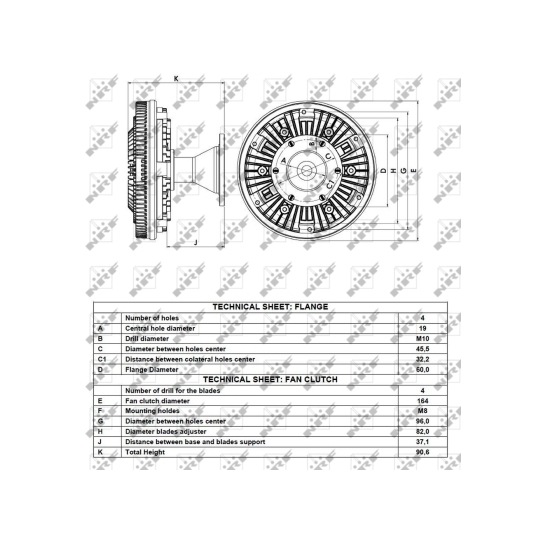 49091 - Clutch, radiator fan 