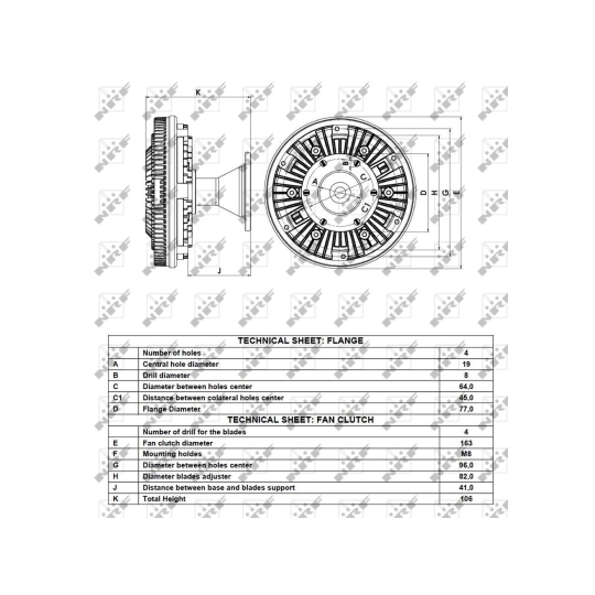 49156 - Clutch, radiator fan 