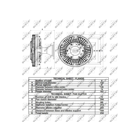 49159 - Clutch, radiator fan 