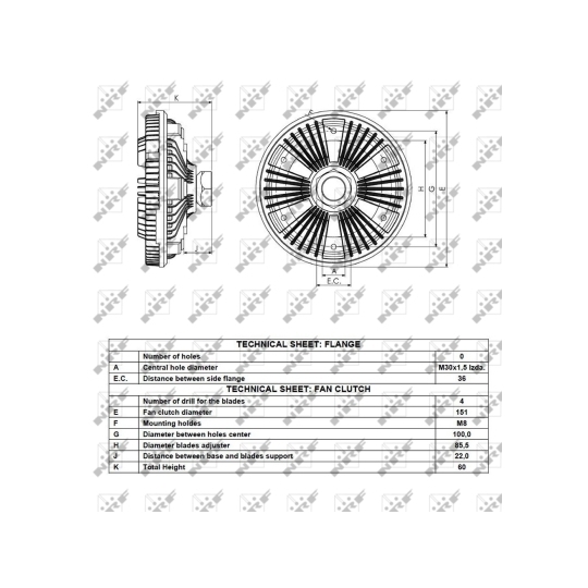 49501 - Clutch, radiator fan 