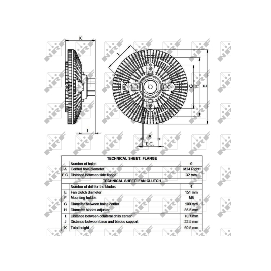 49517 - Clutch, radiator fan 