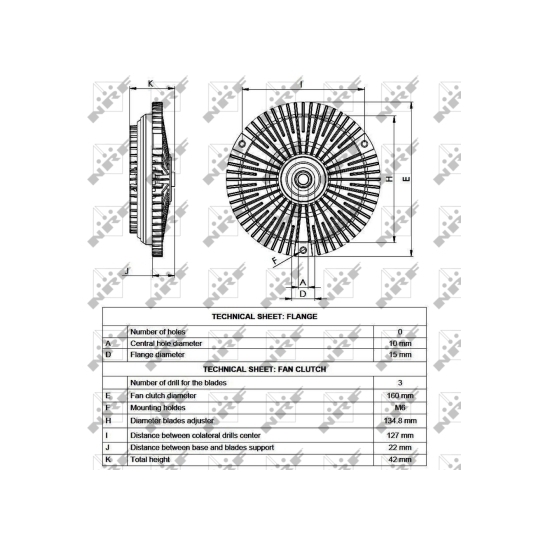 49540 - Sidur, radiaatoriventilaator 