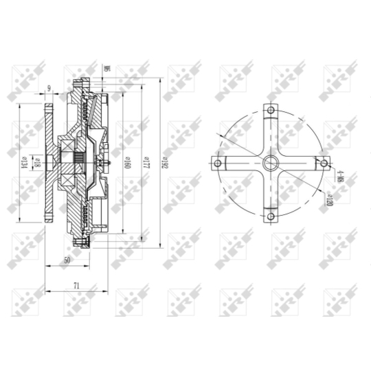 49632 - Clutch, radiator fan 