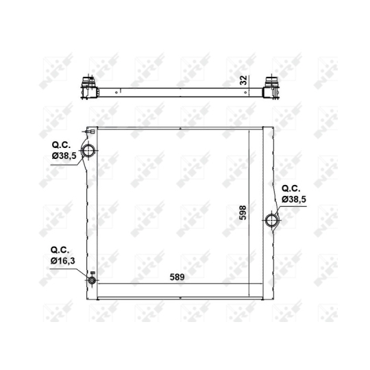 50139 - Radiator, engine cooling 