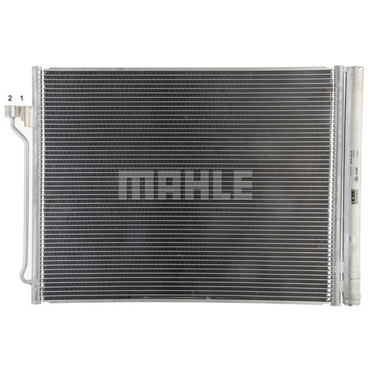 AC 463 000P - Condenser, air conditioning 