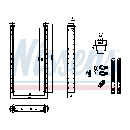 70235 - Heat Exchanger, interior heating 