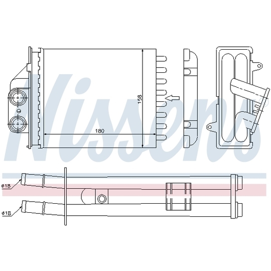 71453 - Heat Exchanger, interior heating 