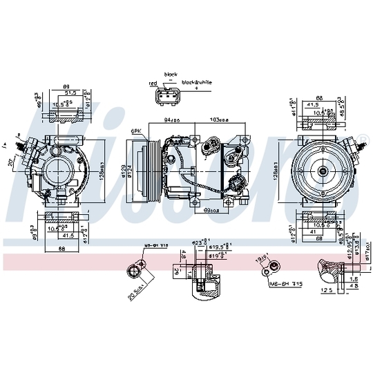 890229 - Compressor, air conditioning 