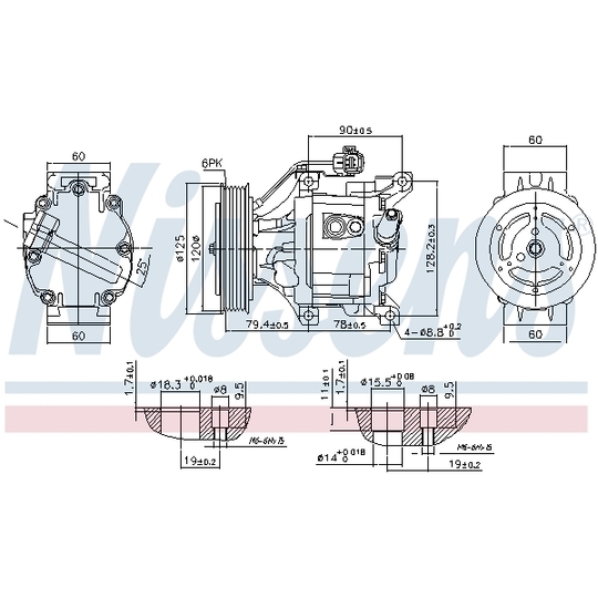 890323 - Kompressor, kliimaseade 