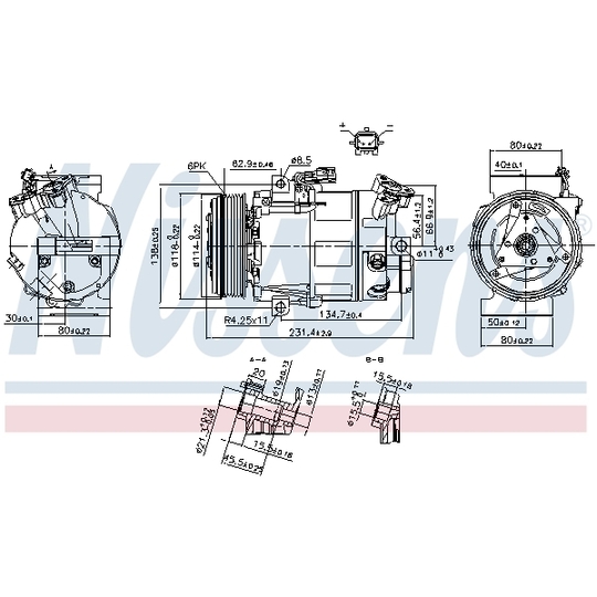 890297 - Kompressori, ilmastointilaite 