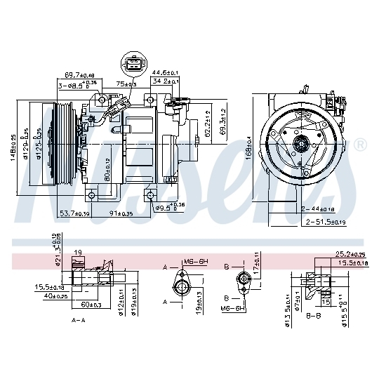 890293 - Compressor, air conditioning 