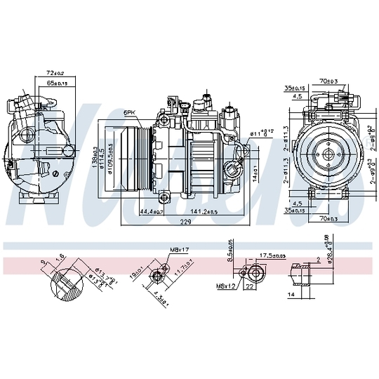 890296 - Kompressori, ilmastointilaite 