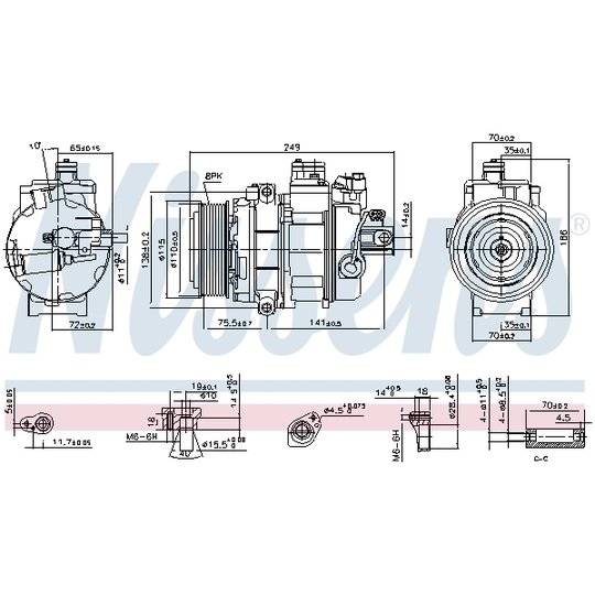 890359 - Compressor, air conditioning 