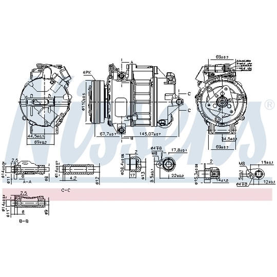 890759 - Compressor, air conditioning 