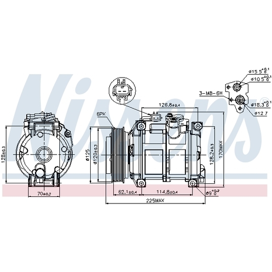 89074 - Compressor, air conditioning 
