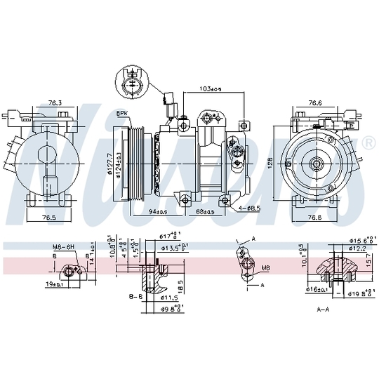 890621 - Compressor, air conditioning 