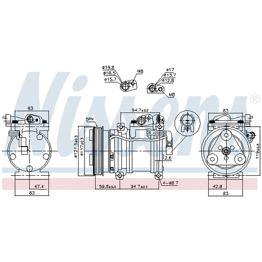 890688 - Compressor, air conditioning 