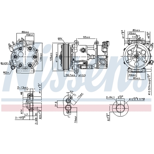 89067 - Compressor, air conditioning 