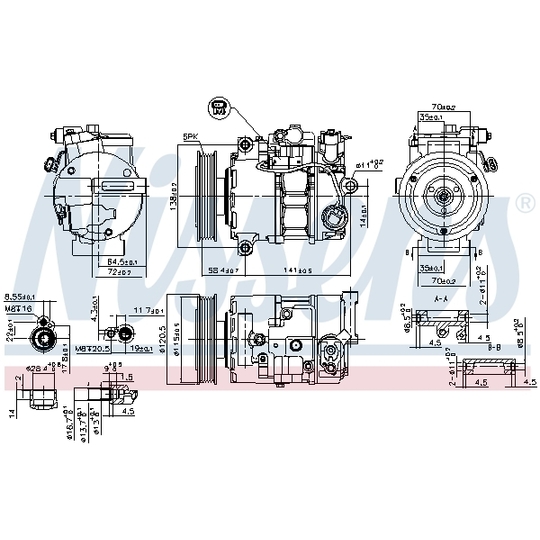 890766 - Kompressor, kliimaseade 