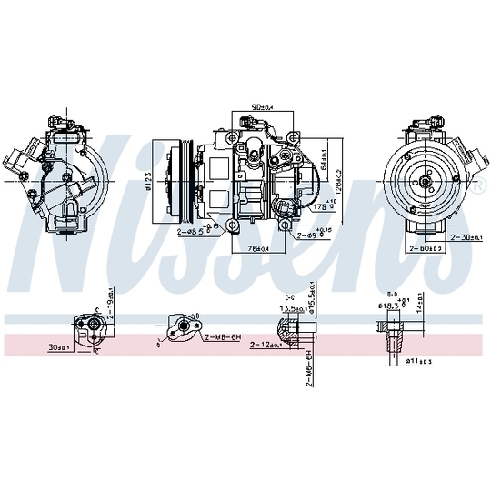 890872 - Compressor, air conditioning 