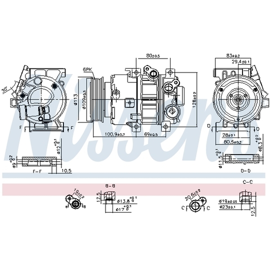 890916 - Compressor, air conditioning 