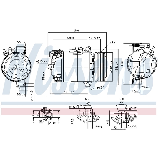 89483 - Compressor, air conditioning 